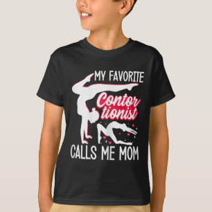 Contortionist Mom Yoga Gymnastics Aerial And Aeria T-Shirt