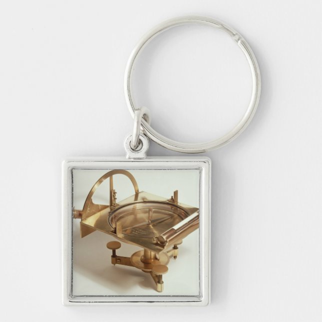 Contour Compass Keychain (Front)