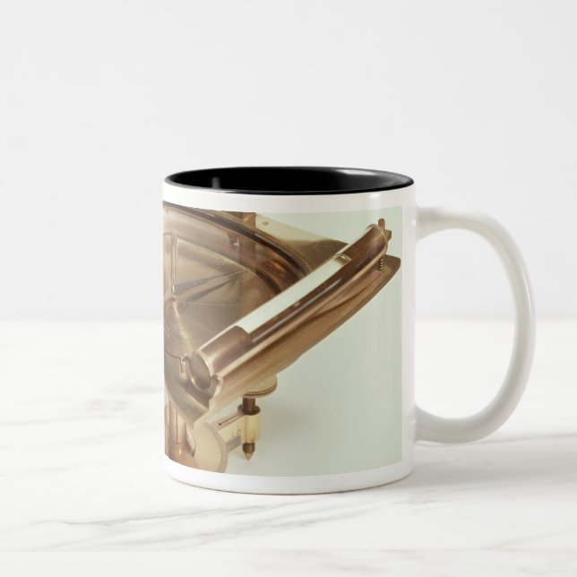 Contour Compass Two-Tone Coffee Mug (Right)