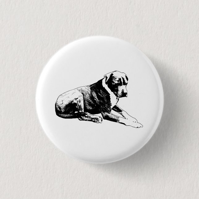 Contour Peace, Modern Mood 1 Inch Round Button (Front)