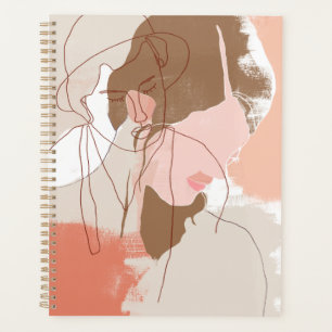 Contour peint Portrait féminin
