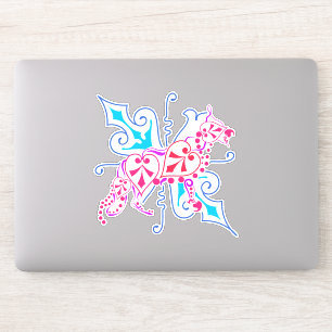 Contour Sticker German Shepherd Dog