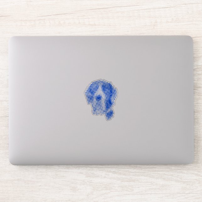 Contour Sticker Great Dane (Computer)