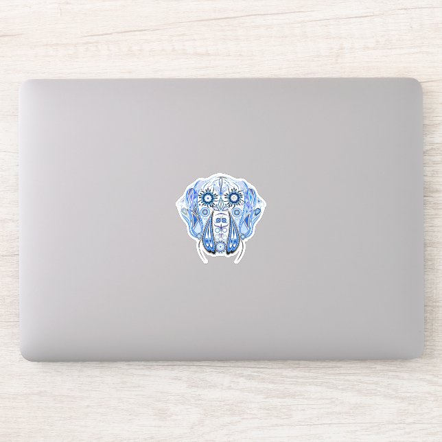 Contour Sticker Tattoo Great Dane (Computer)