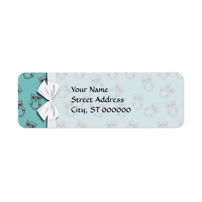 contours de choux mignons sur bleu (Devant)