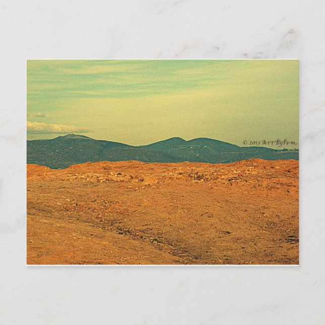 Contours Postcard (Front)