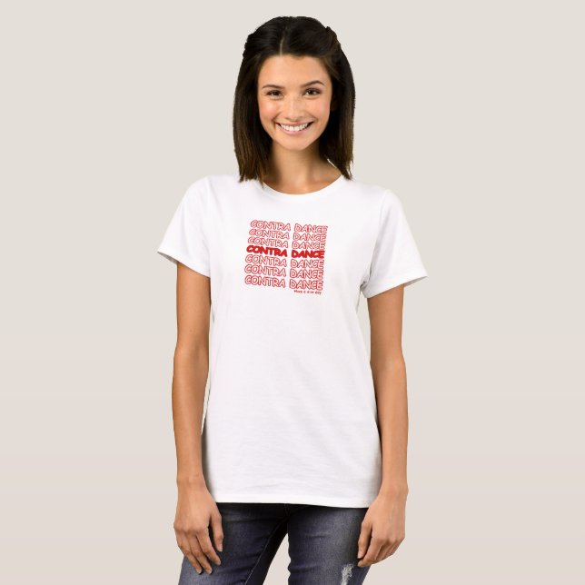 Contra Dance x7 T-Shirt (Front Full)