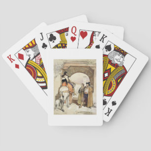 Contrabandistas, from 'Sketches of Spain', engrave Playing Cards