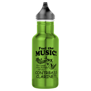 Contrabass Clarinet Feel The Music 532 Ml Water Bottle