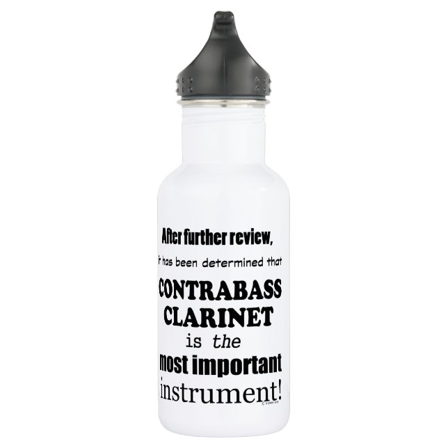 Contrabass Clarinet Most Important Instrument 532 Ml Water Bottle (Right)