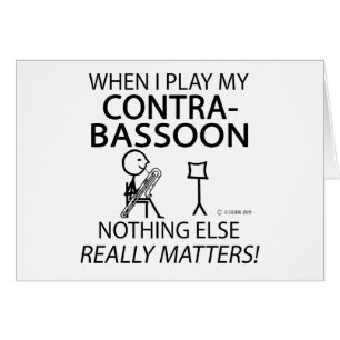 Contrabassoon rien d'autre importe