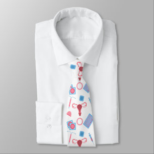 Contraception Pattern Feminist Tie