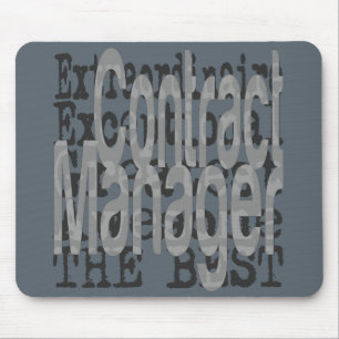 Contract Manager Extraordinaire Mouse Pad