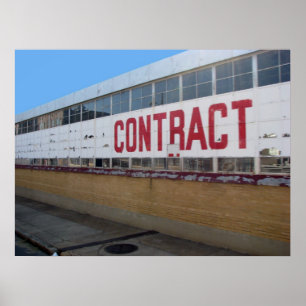 Contract Poster