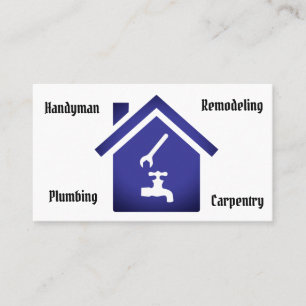 Contractor Business Card Template