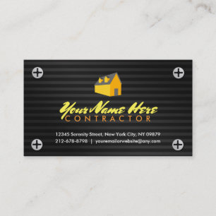 Contractor Business Cards