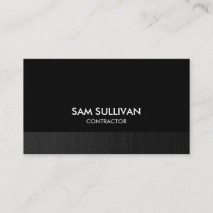 Contractor Construction Building Business Card