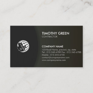 Contractor Construction Home Repair Business Card