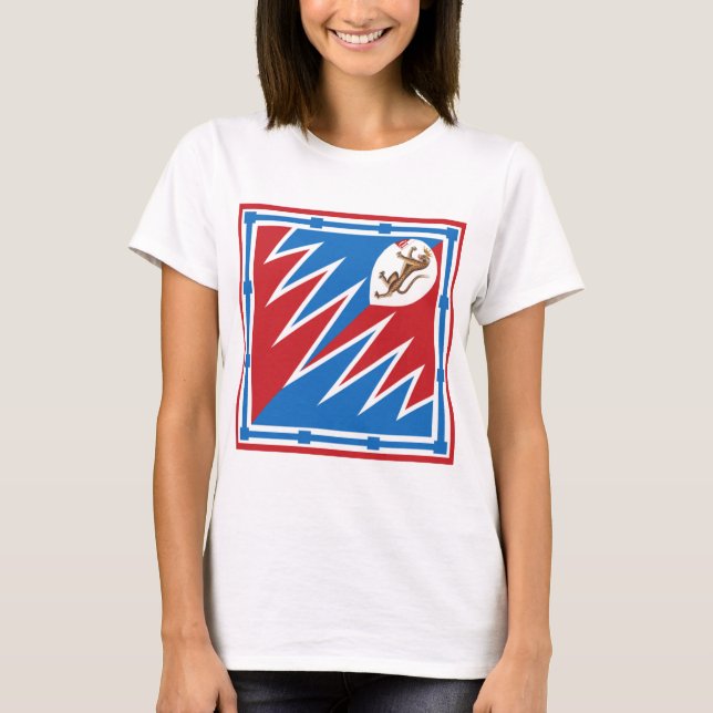 Contrada della Pantera (Panther) Palio di Siena T-Shirt (Front)