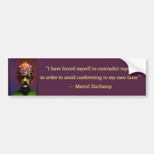 Contradiction and Conformity Bumper Sticker