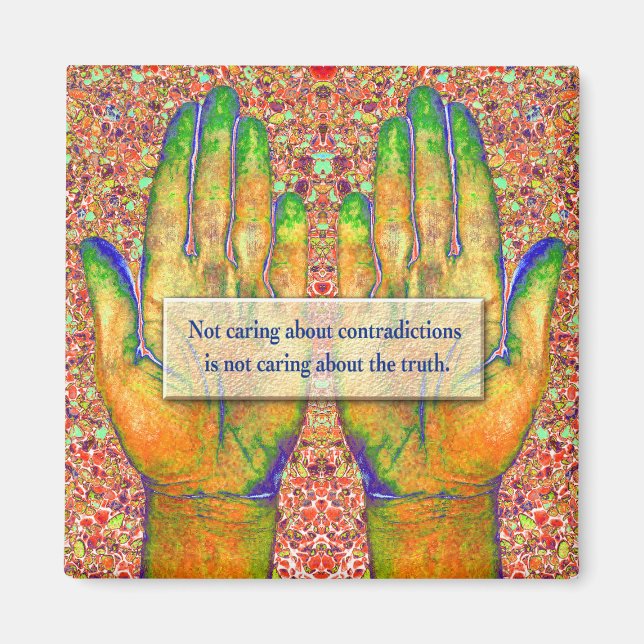 Contradictions Magnet (Front)