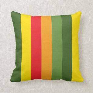 Contrast Colour Stripe Pattern Pillow