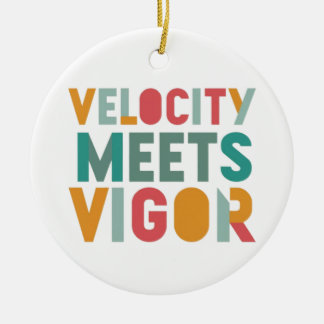 Contrasting Colours and Dynamic Typography:A Visua Ceramic Ornament