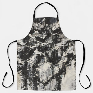 Contrasting obsessions apron