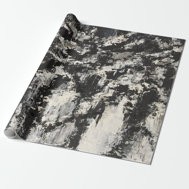 Contrasting Obsessions Wrapping Paper (Unrolled)