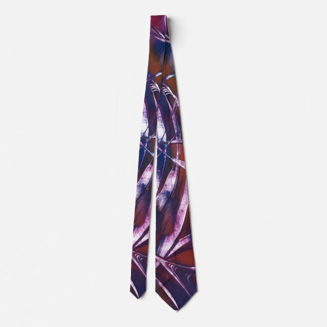 Contrasting Ribbon Tie (Back)