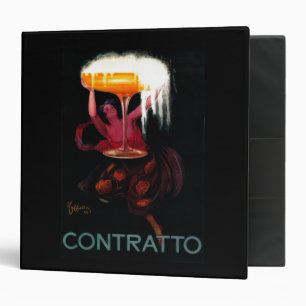 Contratto Vintage PosterEurope Binder
