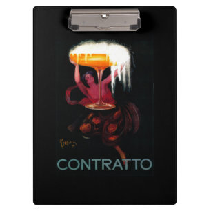 Contratto Vintage PosterEurope Clipboard