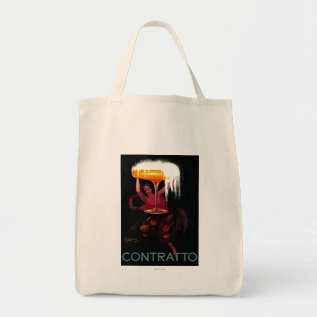 Contratto Vintage PosterEurope Tote Bag (Front)