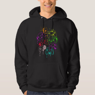 Control all the Things Video Game Controller  8 Hoodie