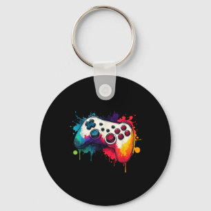 Control All The Things Video Game Controller Gamer Keychain