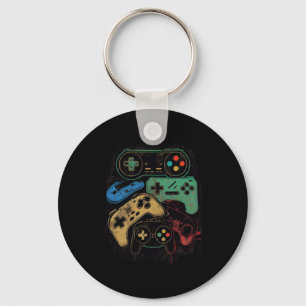 Control All The Things Video Game Controller Gamer Keychain