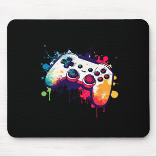 Control All The Things Video Game Controller Gamer Mouse Pad