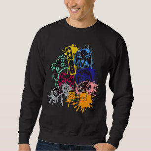 Control All The Things Video Game Controller Sweatshirt