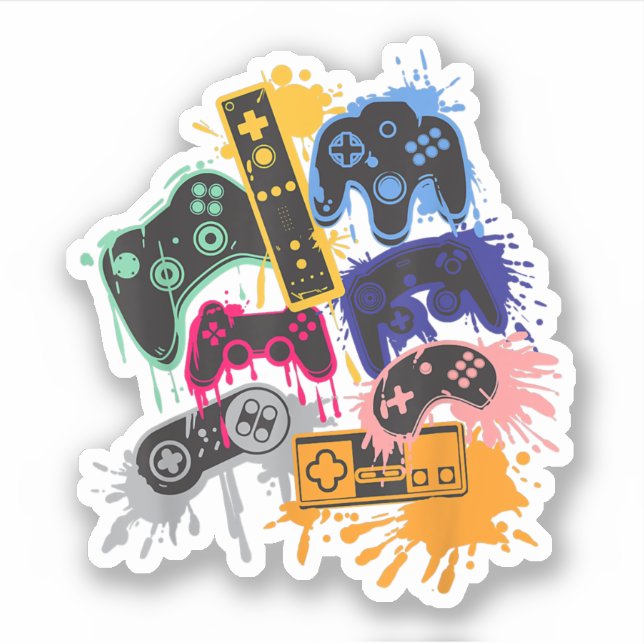 Control all the Things Video Game Controller T-shi (Front)