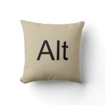 Control Alt Delete (Ctrl Alt Del) Pillow