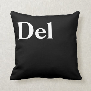 Control Alt Delete Ctrl Alt Del Throw Pillow