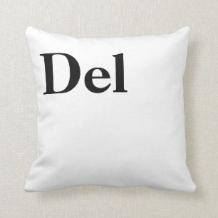 Control Alt Delete Ctrl Alt Del Throw Pillow