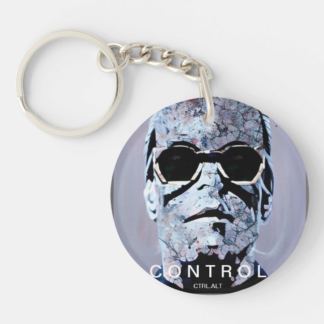 Control by Zupe Dupe Keychain (Front)