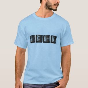 Control C Ctrl V Keys Keyboard Computer T-Shirt