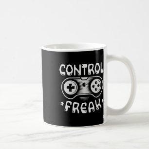 Control Freak - Funny Gaming Video Games Gamer Coffee Mug