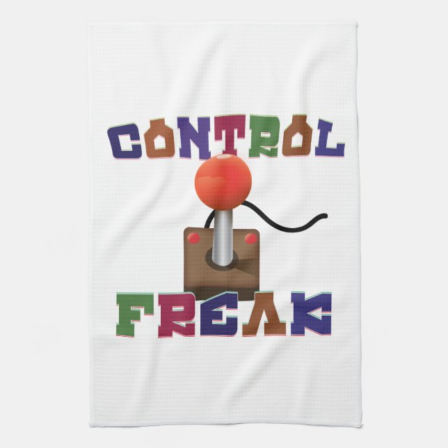 Control Freak Kitchen Towel (Vertical)