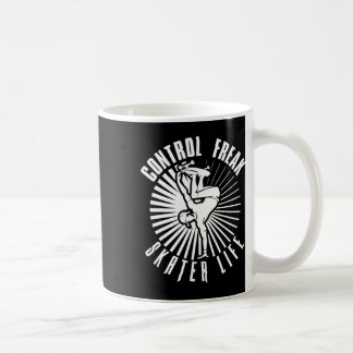 Control Freak Skater Life Skateboarding Coffee Mug