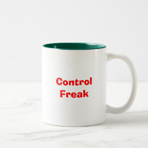 Control Freak Two-Tone Coffee Mug