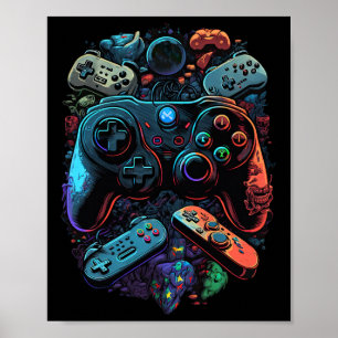 Control Gamer Video Game Controller 19  Poster