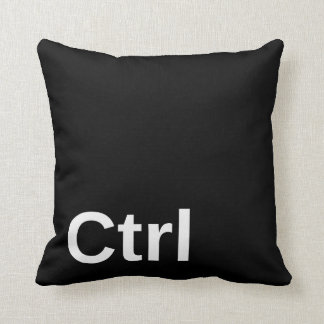 Control Key Throw Pillow